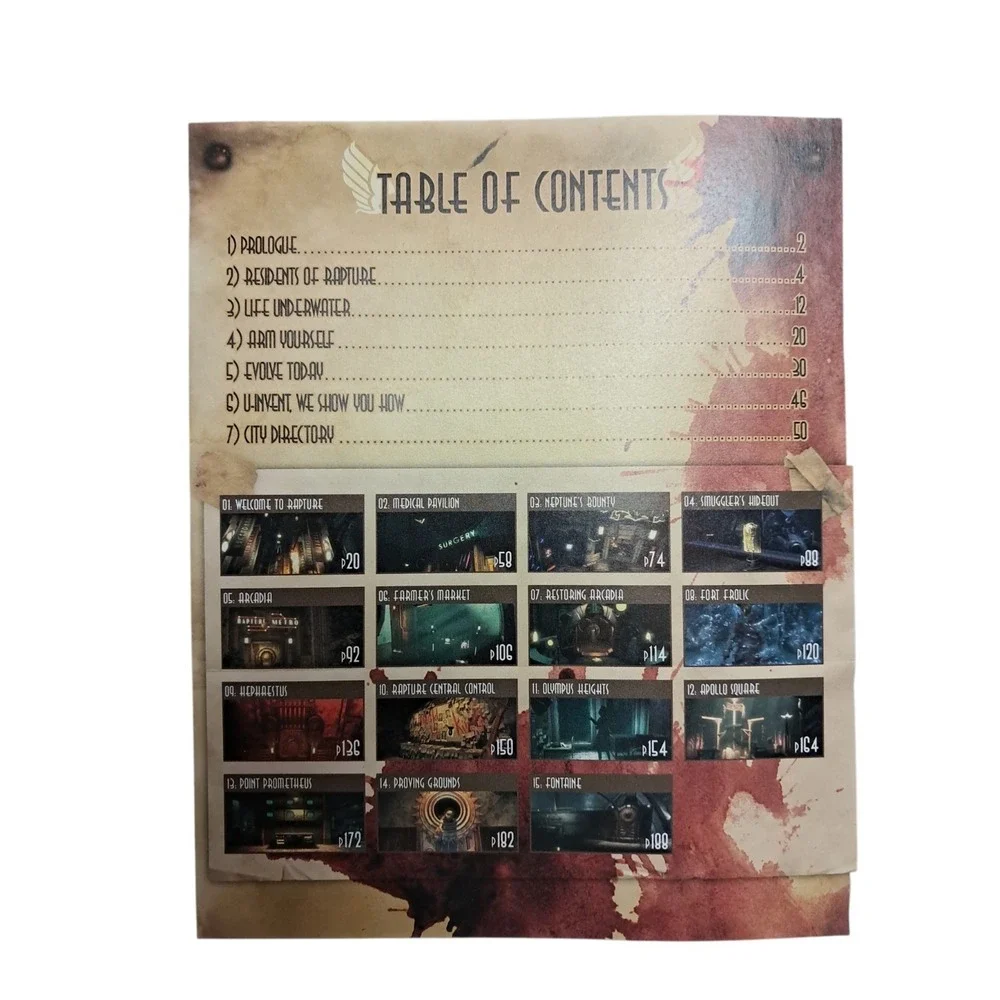 Bioshock BradyGames Strategy Guide‎ - With Poster